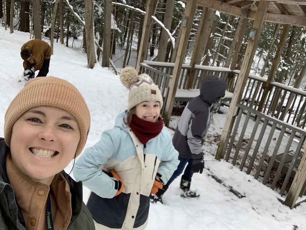 Snowy Hike